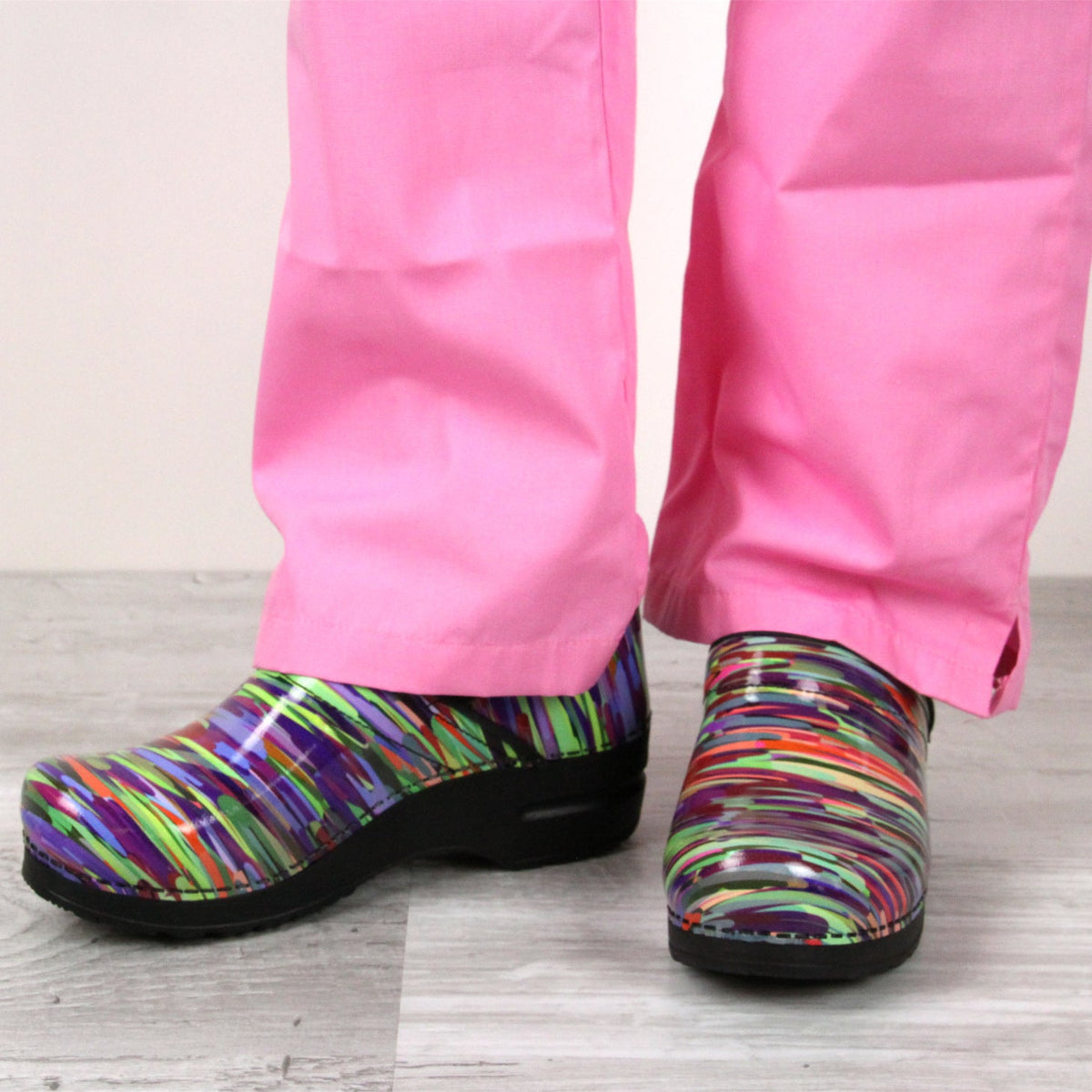 Sanita Tivoli Women&#39;s in Multi - Avail Fall &#39;22 Closed Back Clog