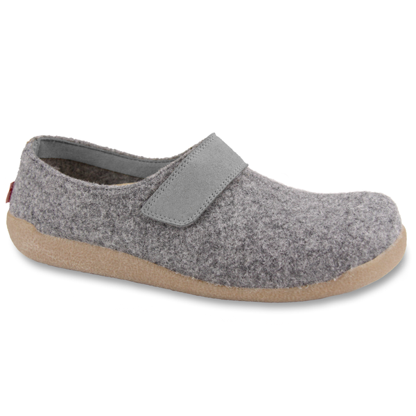 Varde Unisex Slipper in Slate | Sanita