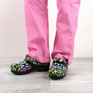 Sanita Vivid Petals Women&#39;s in Multicolor - Avail Fall &#39;22 Closed Back Clog